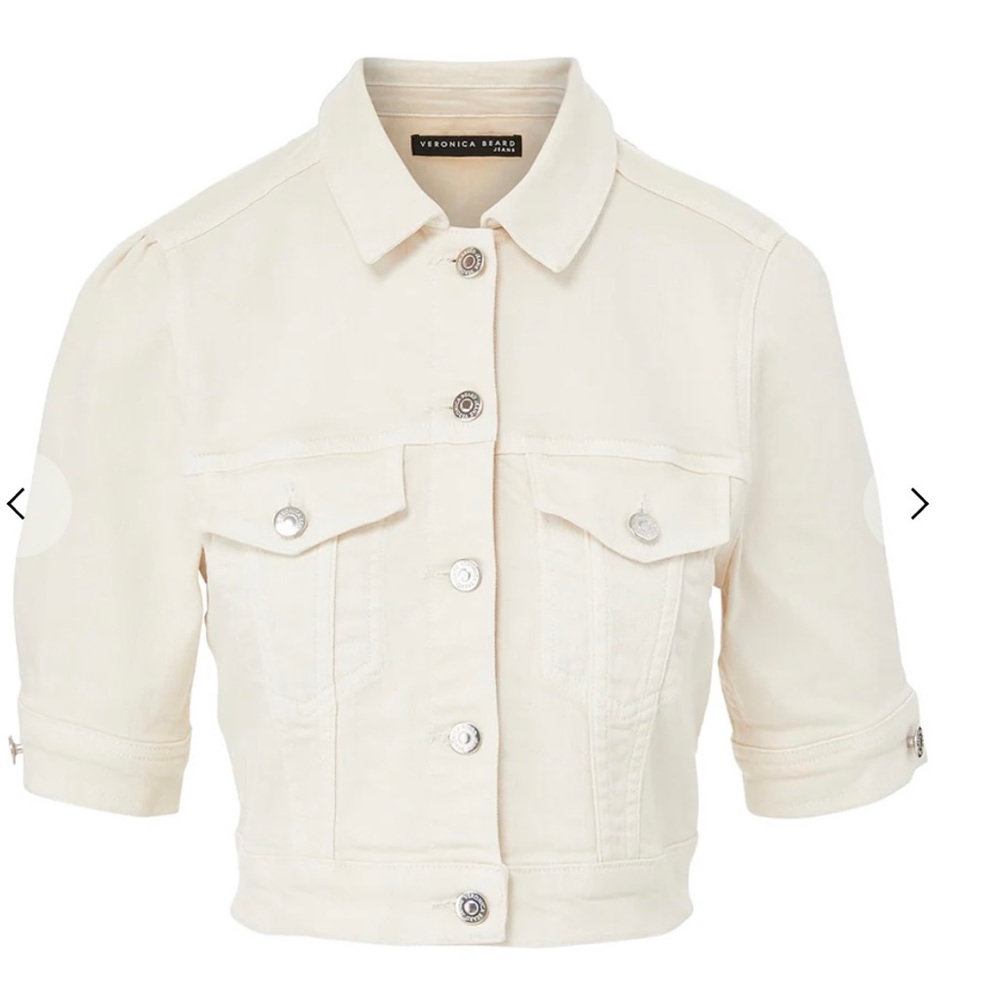 RAINA SHORT-SLEEVED DENIM JACKET